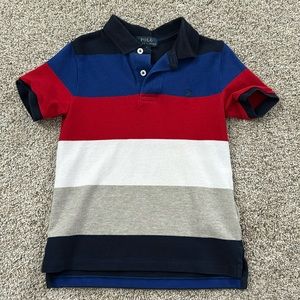 Worn once! Polo Ralph Lauren shirt boys 5